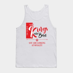 June Birthday King Tank Top